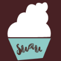 Logo de heladería Suau